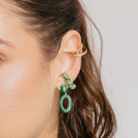 Thea Malachite Earrings