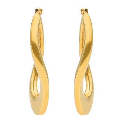 Silhouette Hoop Earrings