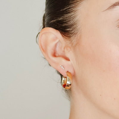 Classic Bold Hoops