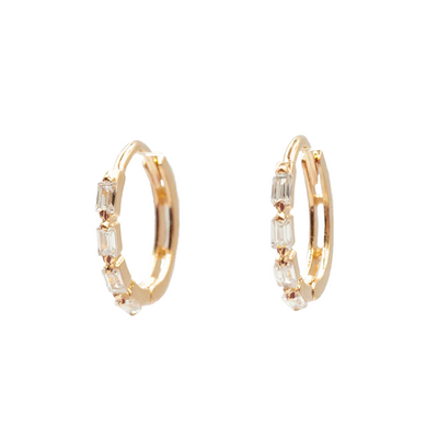 Baguette Crystals Huggies