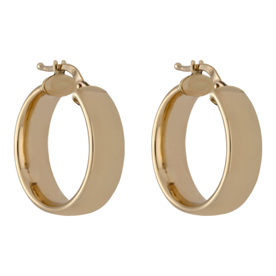 Classic Bold Hoops