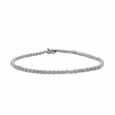 Round Diamond Tennis Bracelet