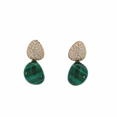 Origins Malachite Earrings