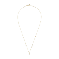 Baguette Zircon Necklace