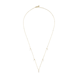 Baguette Zircon Necklace