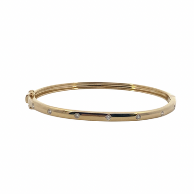 Orbit Diamond Bangle