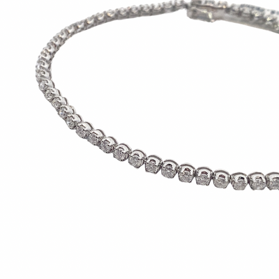 Round Diamond Tennis Bracelet