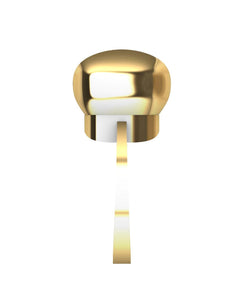 Gold Squared Cherry Ring