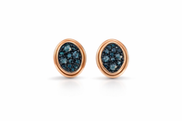 Blue diamond origins earrings