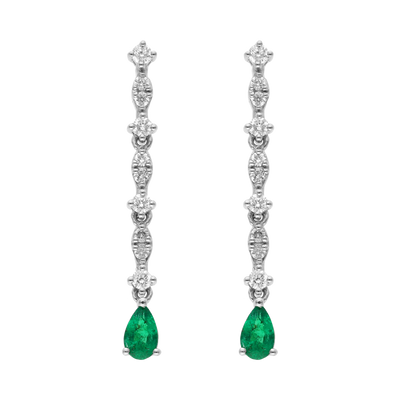 Chloe Long Diamond Earrings