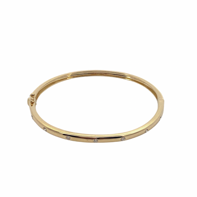 Orbit Diamond Bangle