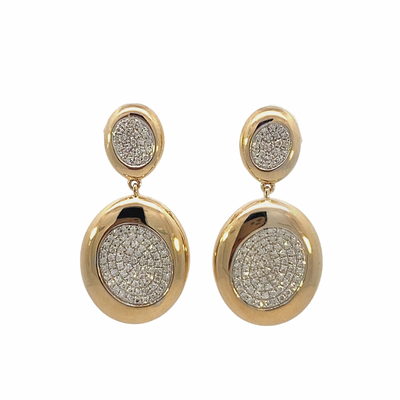 Origin Pavé Diamond Earrings