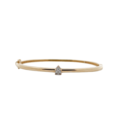 Diamond Drop Bangle