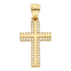 Cruz con zirconia