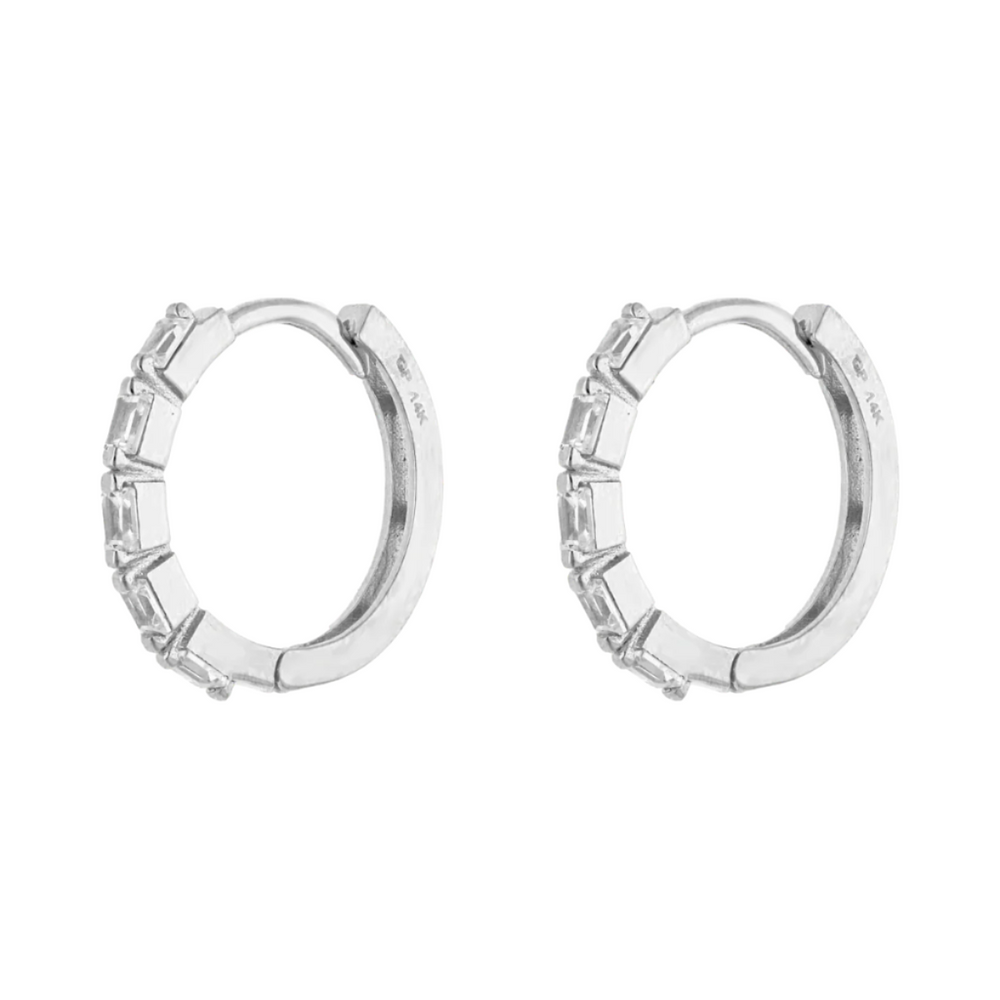 Baguette Crystals Huggies