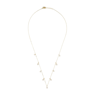 Drop Zircon Necklace
