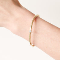 Diamond Drop Bangle