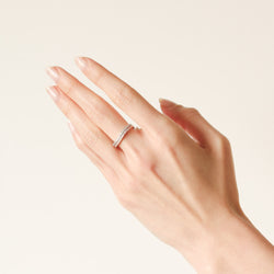 Silhouette Round Diamond Band 0.50ct