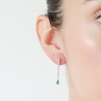 Chloe Long Diamond Earrings