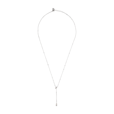 Pear Cut Zirconia Long Necklace