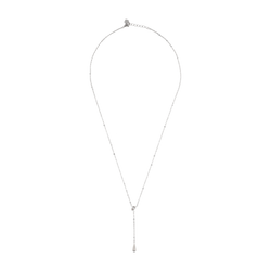 Pear Cut Zirconia Long Necklace