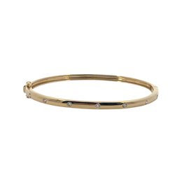 Orbit Diamond Bangle