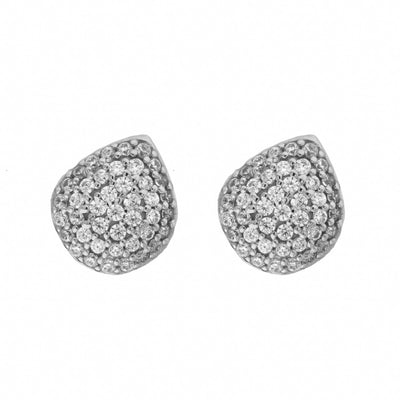 Small crystal finish origins earring