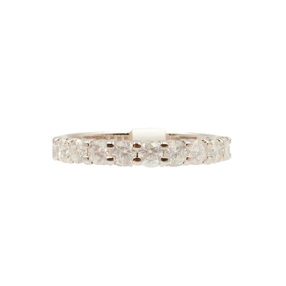 Juliet Natural Diamond Half Band .90ct