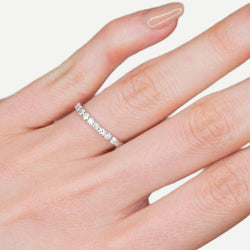 Juliet Natural Diamond Half Band .36ct