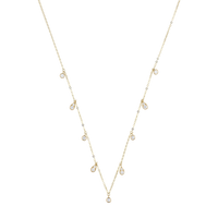 Drop Zircon Necklace