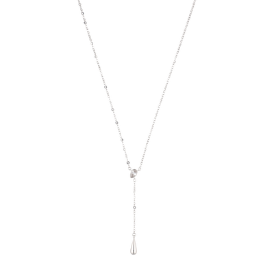 Pear Cut Zirconia Long Necklace