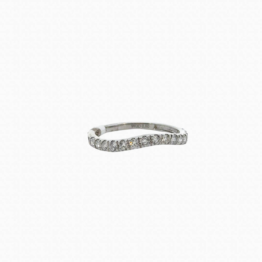 Silhouette Round Diamond Band 0.50ct