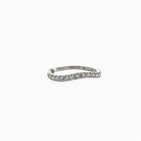 Silhouette Round Diamond Band 0.50ct