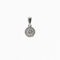 Rounded Diamond Pendant