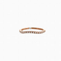 Silhouette Round Diamond Band 0.25ct