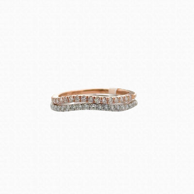 Silhouette Round Diamond Band 0.25ct