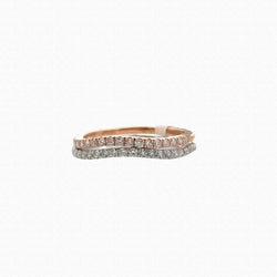 Silhouette Round Diamond Band 0.25ct