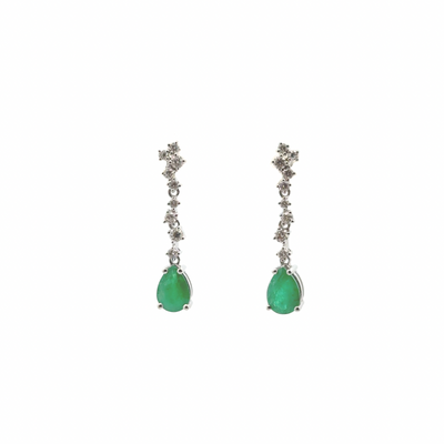 Chloe Short Diamond Earrings