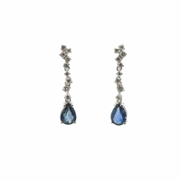 Chloe Short Diamond Earrings