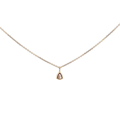 Pear Shape Diamond Necklace