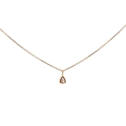 Pear Shape Diamond Necklace