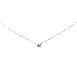 Emerald Cut Diamond Necklace