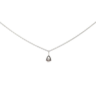 Pear Cut Diamond Necklace