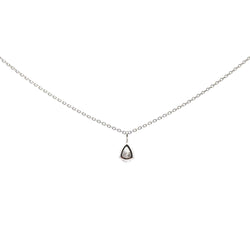 Pear Cut Diamond Necklace