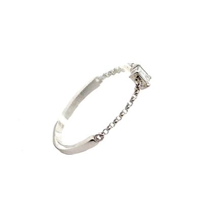 Chain Diamond Ring