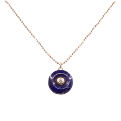 Lapis Lazuli and Diamond Necklace