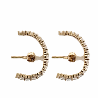 Zircon Hugger Earrings
