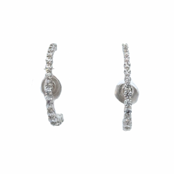 Zircon Hugger Earrings