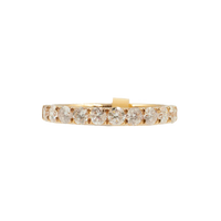 Juliet Natural Diamond Half Band .78ct