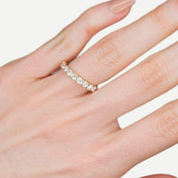 Juliet Natural Diamond Half Band .78ct